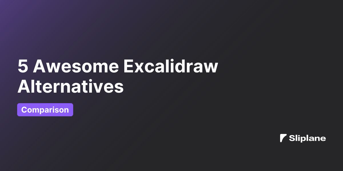 5 Awesome Excalidraw Alternatives